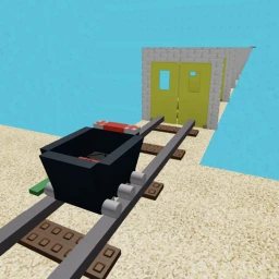 Cart Ride Into 1,000 Baldi Doors! icon