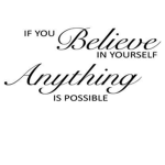 Believe Achieve and Succeed!