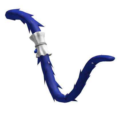 blue tail with heart Roblox item