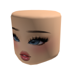 Cute Doll Girl Blue Eyes Makeup - … - Dynamic Head
