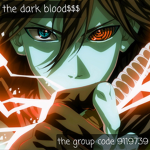 The dark blood$$$