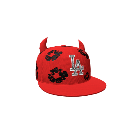 HAT DENIM TEARS RED