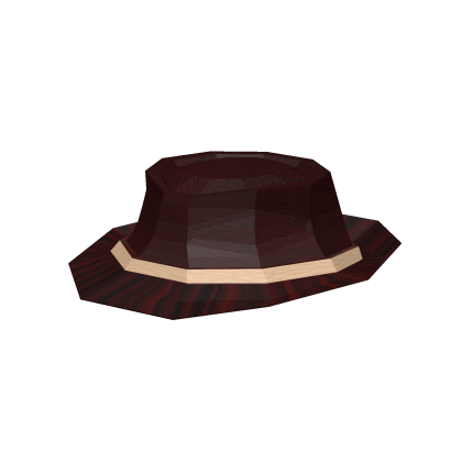 Red Felt Fedora