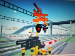 Railroad crossing indonesia project