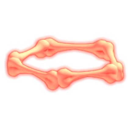 [Glowing] Halloween Bone Crown Roblox item