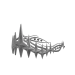 White Crystalized Crown