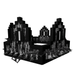 [ADD-ON] Black Chained 8-bit Crown