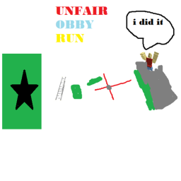 Unfair Obby Run