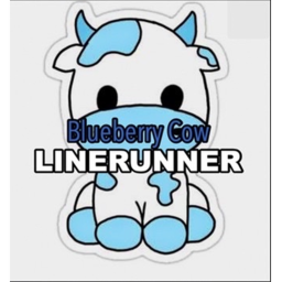 (TESTING) Blueberry Cow Line Runner!!!