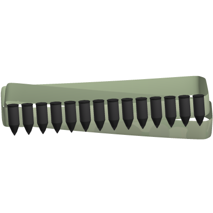 cutecore kawaii black military bullet belt Roblox item