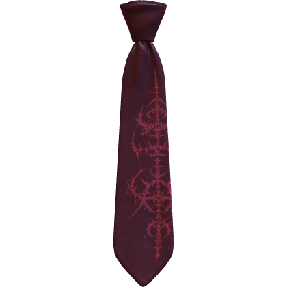 Red Cybersigilism Tie 1.0