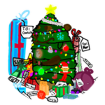 Christmas Tree Chomik