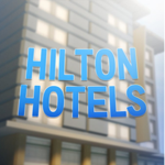 hilton hotel and cafes