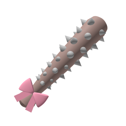 ♡ spiked kawaii bow bat  Roblox item