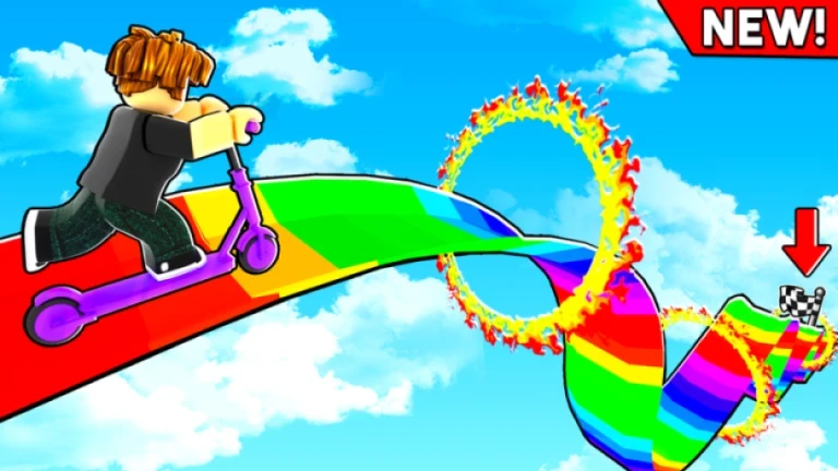 More About Obby But You're on a Scooter, Image source: Roblox.com