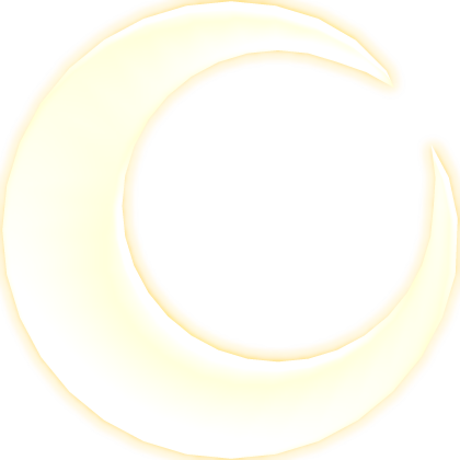 Glowing Yellow Moon