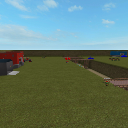 Classic war BLUE VS RED!
