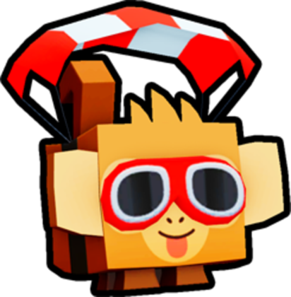 Parachute Monkey