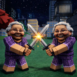 Sword Fight But You Are a GRANNY