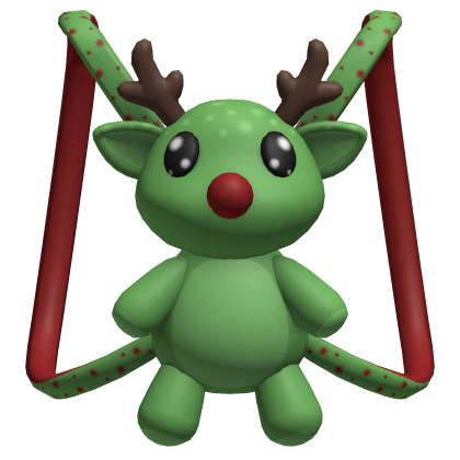 christmas green reindeer backpack 3.0