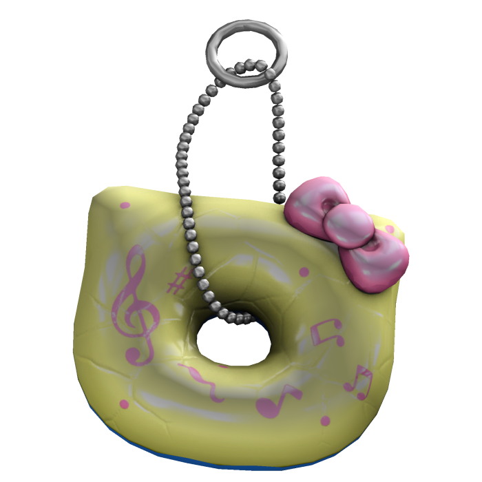 ☆ ┊ Jelly birkin donut charm yellow