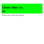 Green Screen Inc.