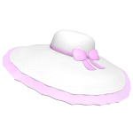 Aesthetic Pink Summer Hat