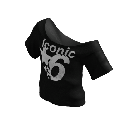 Off Shoulders Black Shirt