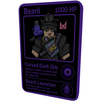 Bearii's Trading Card thumbnail