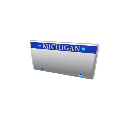 Michigan License Plate for School Buses