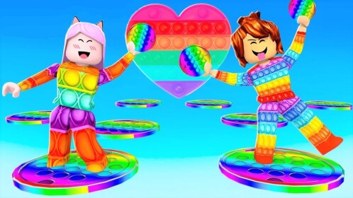 Easy Fun Admin Obby 🌈 800 Stages 🌈