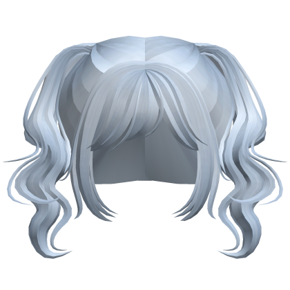 ♡ cheap short wavy ponytails (sky blue) Roblox item