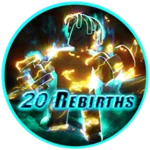 20 Rebirths Roblox badge thumbnail