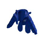 Urban Puffer Blue Jacket By V4R