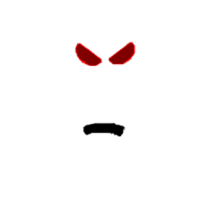 Custom Face-Red Evil Eyes Roblox decal