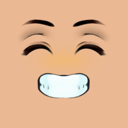 Super super happy face Roblox decal