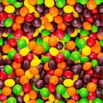 A bunch of skittles
