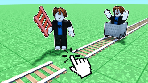 Script Rail Cart Depot Locomotive Freight Junction - Build a Minecart Track 🎢 script preview