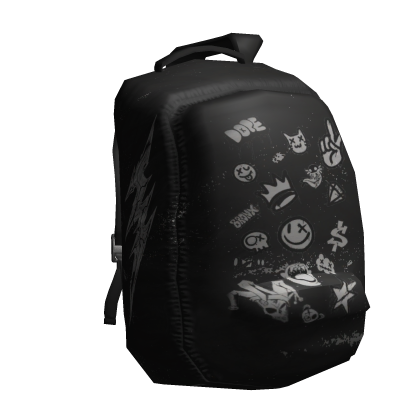 (1.0) Emo Skateboarder Artist Shoulder Backpack thumbnail