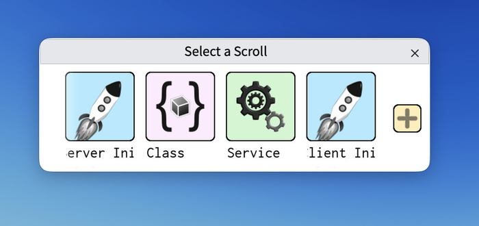 Scrolls — Script Templates preview 1
