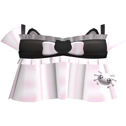 ♡・Cutesy halloween kitty pink spooky dress
