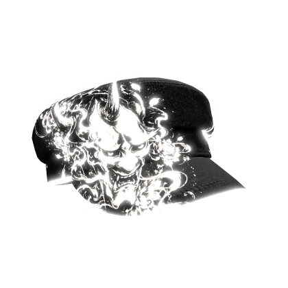 [Emissive] Glowing Black Beret Hat Vkei