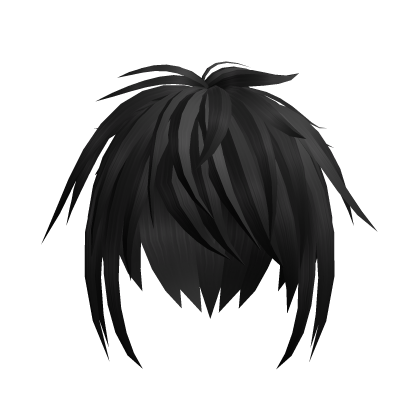 Messy Vkei Punk Emo In Black Roblox item
