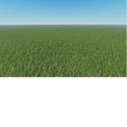 just a flat terrain
