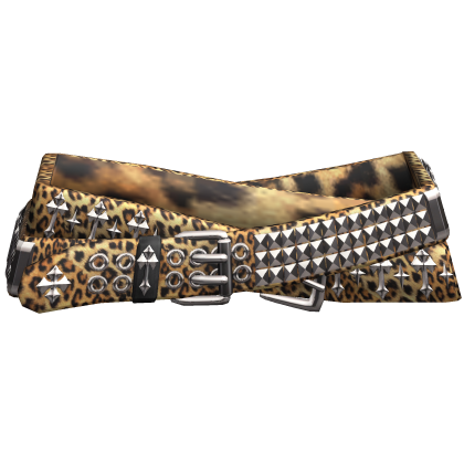 Leopard Emo Crosses Double Belt 3.0