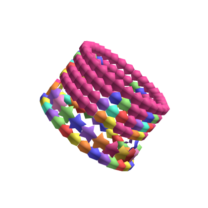 Decora Kidcore Rainbow Harajuku Bead Bracelet - Roblox