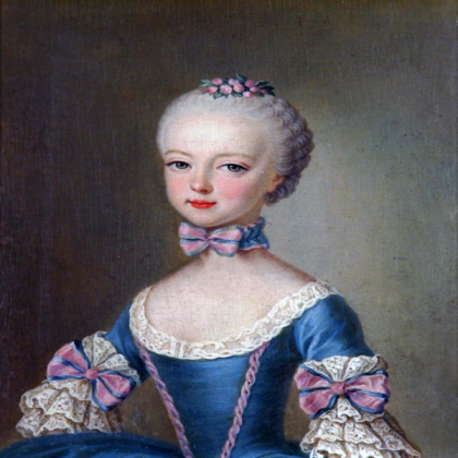 French queen's portait painting Roblox decal