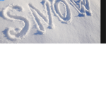 Snow is white