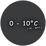 0 - 10 ℃
