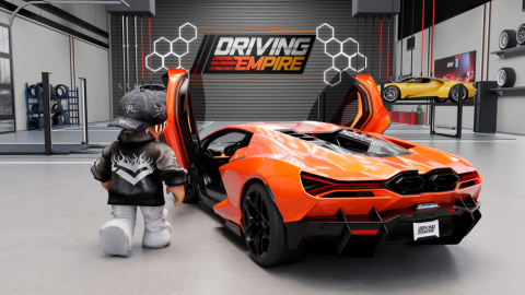 Script Drift Nitro Garage Lap Track Circuit - [NEW MAP] Driving Empire🏎️ Car Racing script preview